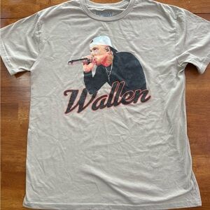 Wallen Graphic T-Shirt - Cream